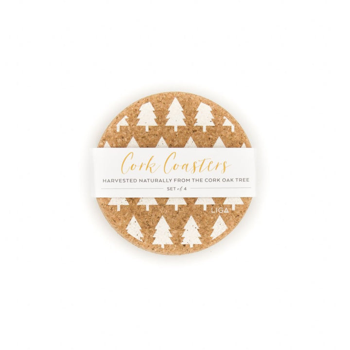 Cork Mat Sets by Liga - Coaster Sets S/4