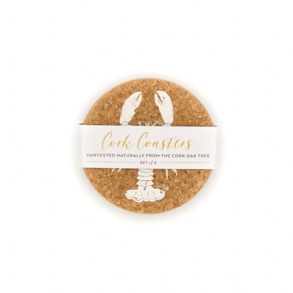 Cork Mat Sets by Liga - Coaster Sets S/4