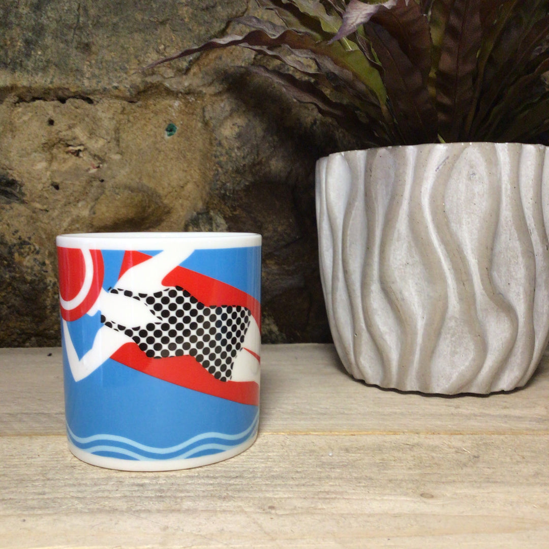 Vintage Surf Mug - Lilo Bather - Aunty Dot