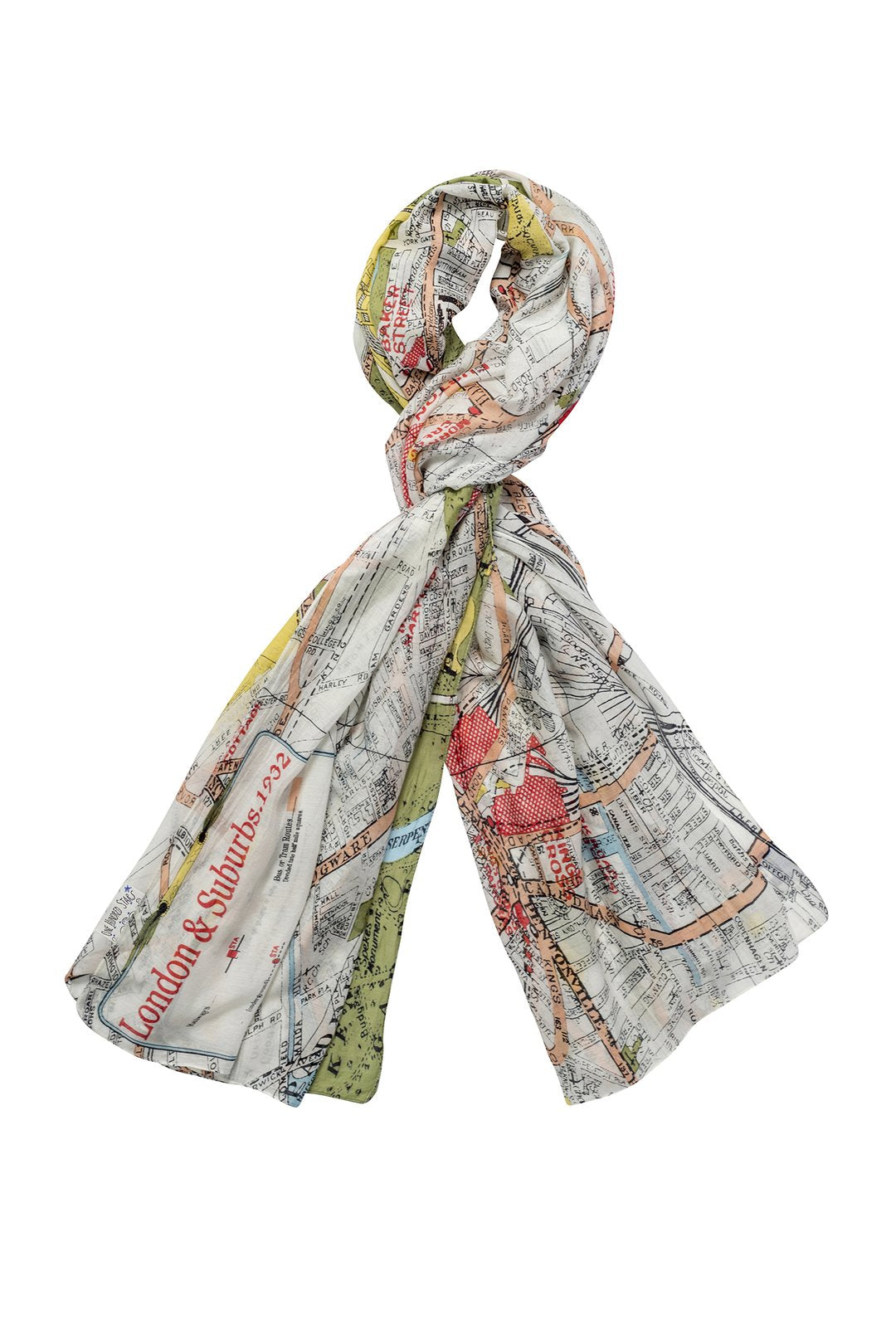 Map Scarf - London