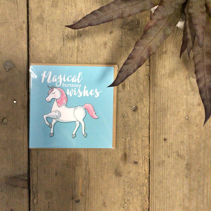 Magical Birthday Wishes Unicorn