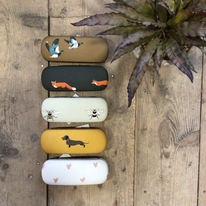 Oilcloth Glasses Case - Hard Case