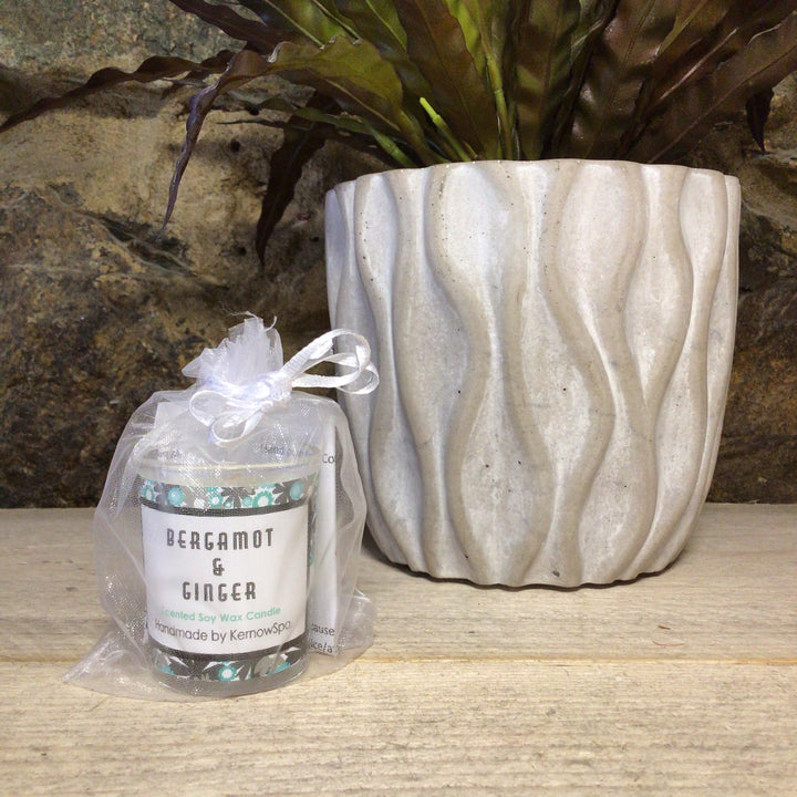 Miniature Candle in Organza Bag