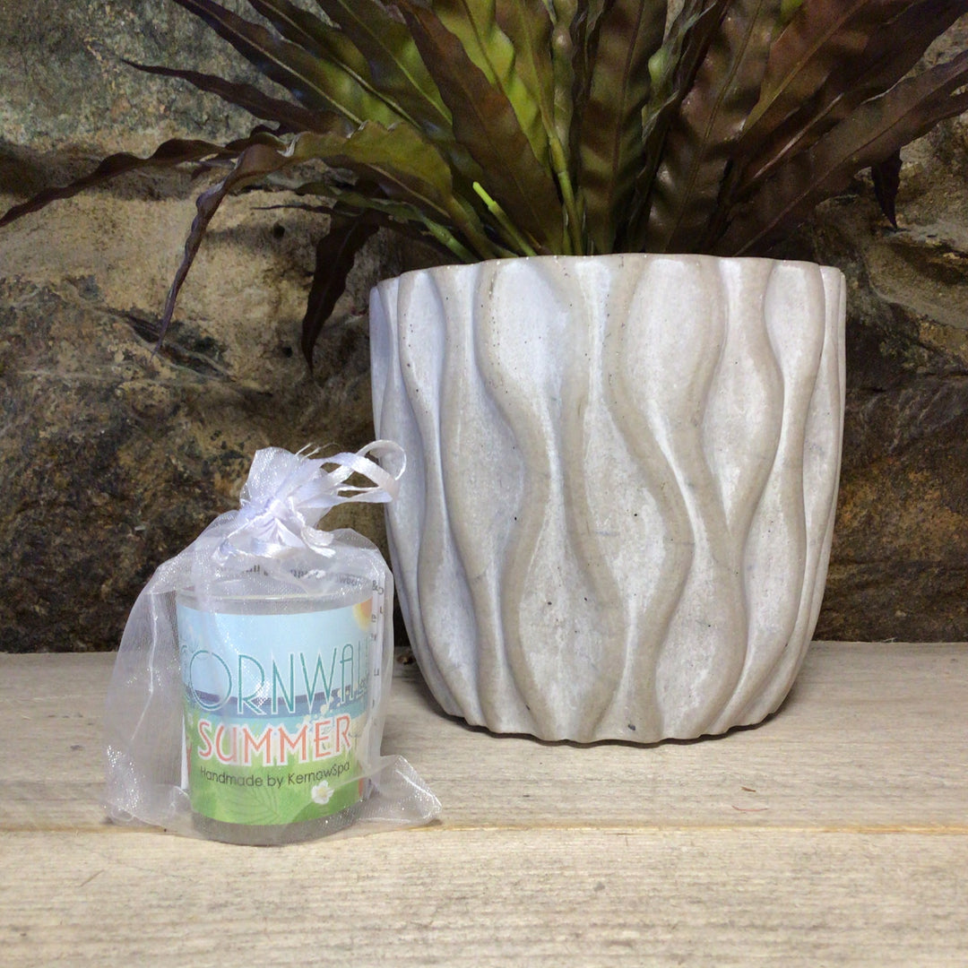Miniature Candle in Organza Bag