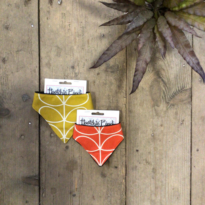 Orla Kiely Dog Bandana Orange - Exclusive to Ula