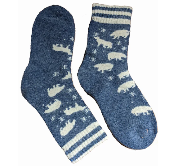 Polar Bear Wool Socks