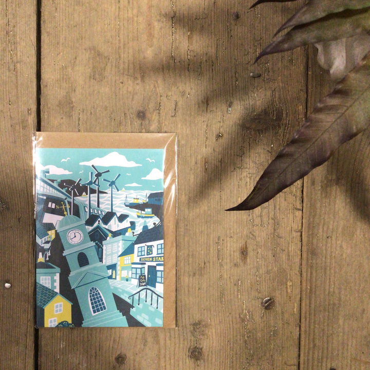 Penryn Greetings Card