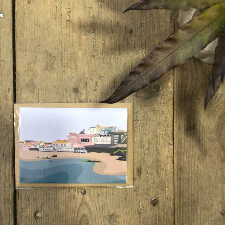 Jake Tyler - Porthmeor, St Ives  Card