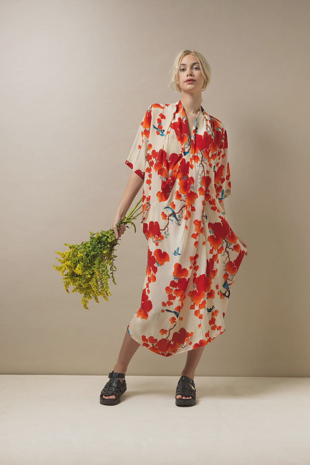 Rachel Dress Acer Red
