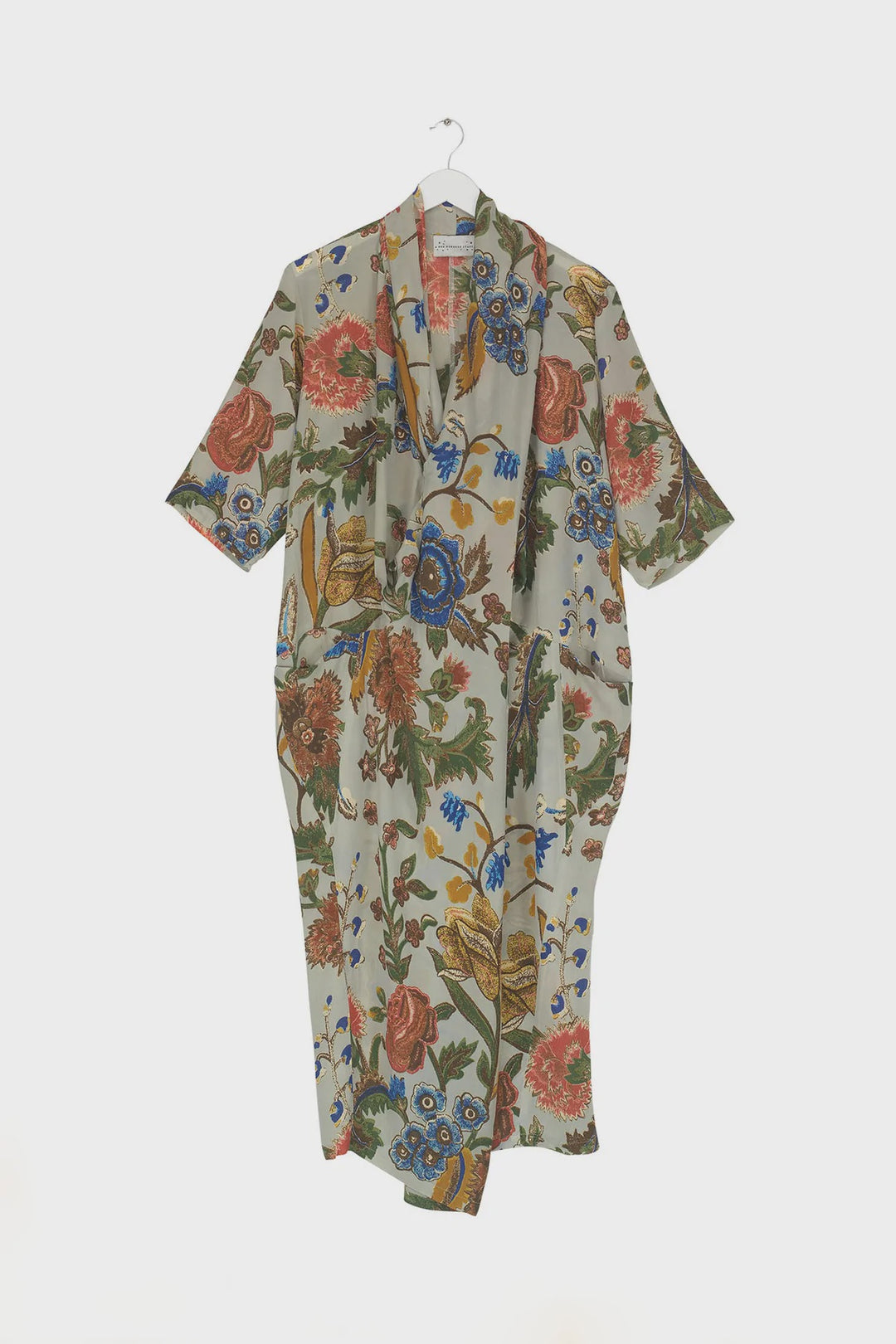 Crepe Rachel Dress Flower Vase Stone
