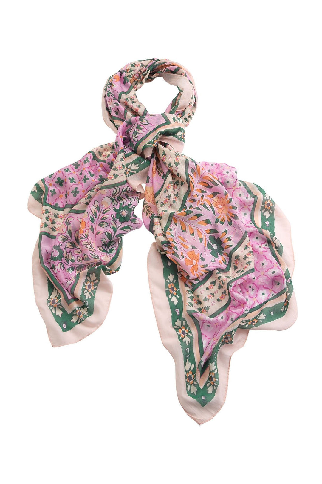 Folk Flowers Scarf