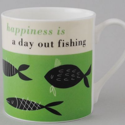 Happiness Fish Large Mug