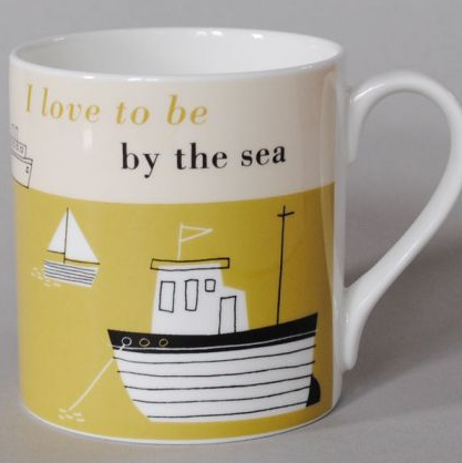 Happiness Boats Large Mug