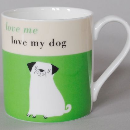 Happiness Pup Large Mug