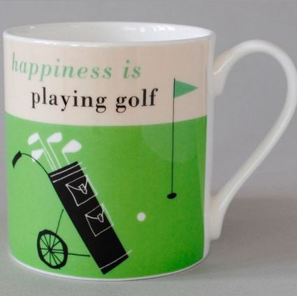 Happiness Golf Large Mug