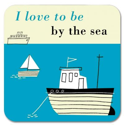 Happiness Boat Fridge Magnet