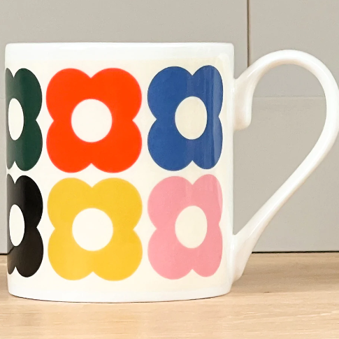 Spot Flower Fun Mug