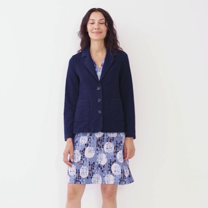 Abbey Fairtrade Cotton Blazer