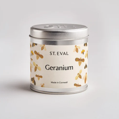 Nature's Garden Candle Tin