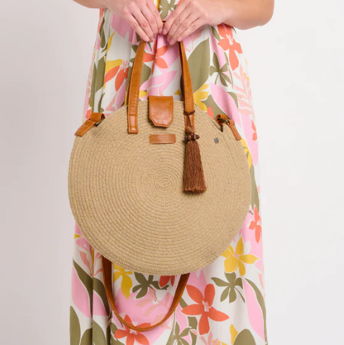 Cotton Cord Circular Bag