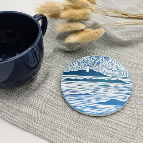 Ceramic Cornish Coasters