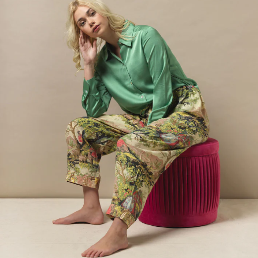 County Toile Pants - Natural