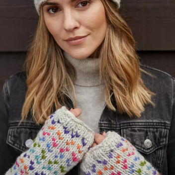 Andorra Handwarmer - Oatmeal