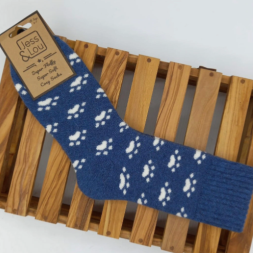 Pouncing Paw Ribbed Socks