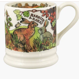 In The Woods Rabbits & Hares 1/2 Pint Mug
