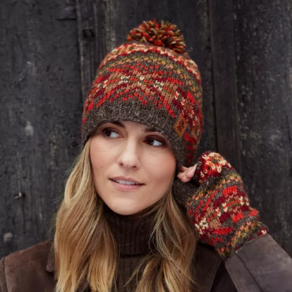 Womens Moray Bobble Beanie