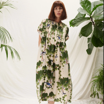 Acer Pleat Dress