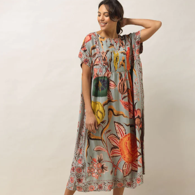Joy Pleat Dress