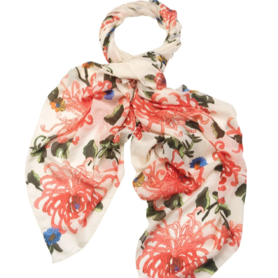 Chrysanthemum Scarf