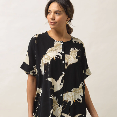Stork Tea Blouse