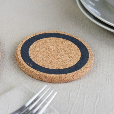Earth Cork Coasters