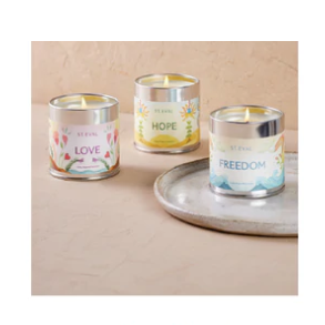 Love, Hope + Freedom Candles