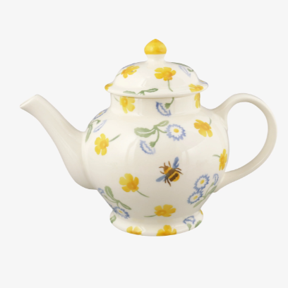 Buttercup & Daisies 3 Mug Teapot