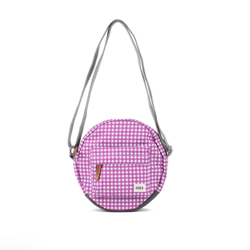 Paddington B Small Gingham Purple