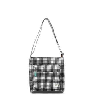 Kennington B Medium Gingham Black