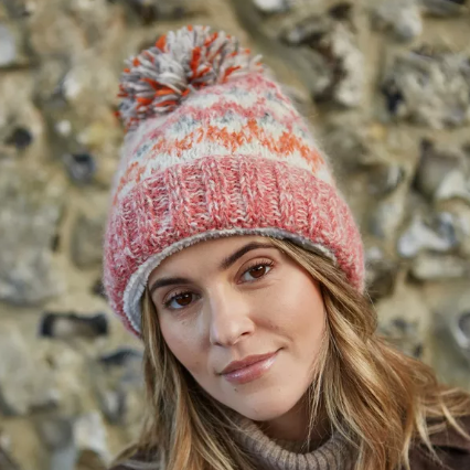 Totnes Bobble Beanie Brick