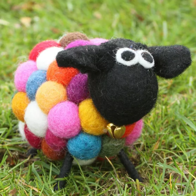 Ziggy the Psychedelic Bobbly Lamb.