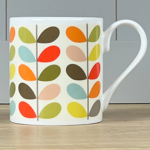 Multi Colour Ten Stem Mug