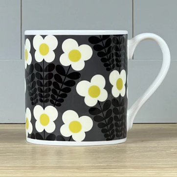 Bunch of Stems Grey Mug