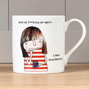 Here We F**king Go Again Mug
