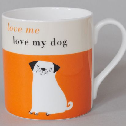 Happiness Pup Large Mug