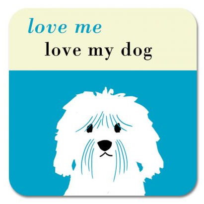 Happiness Cockapoo Coaster