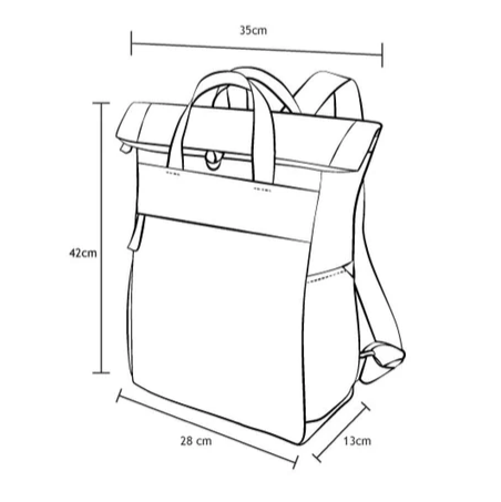 Finchley A  Medium Sustainable Back Pack