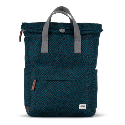 Canfield Medium Sustainable Snake Print