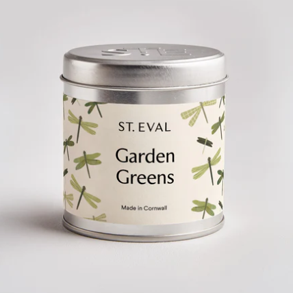 Nature's Garden Candle Tin