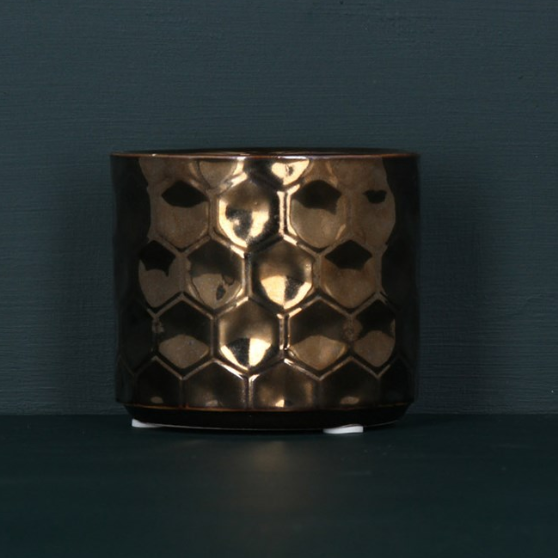 Honeycomb Ceramic Mini Pot Cover